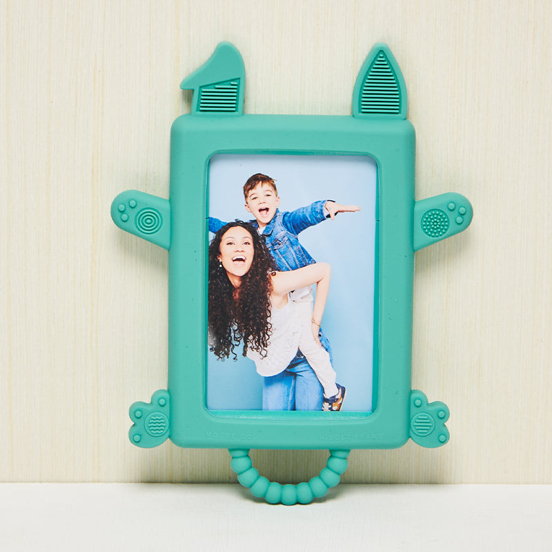 Nibble Frame - Baby Safe Photo Frame and Teether
