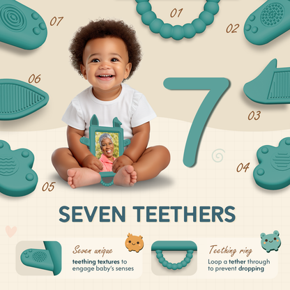 The Nibble Frame - Baby Safe Photo Frame and Teether