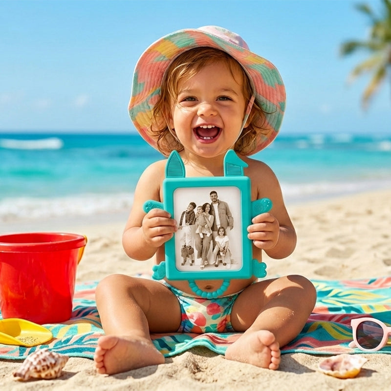Nibble Frame — Baby Teether & Photo Frame Brand  image